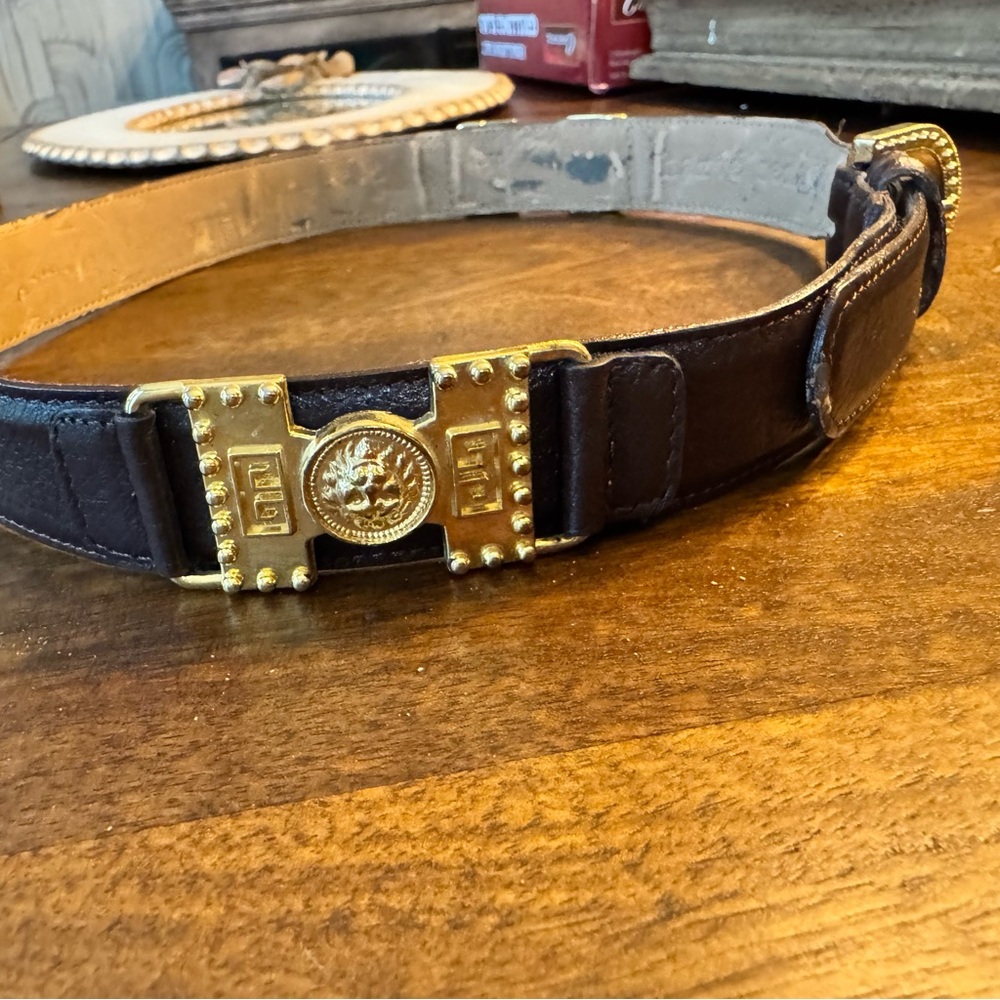 Vintage Hauté Bernard Belt with Ornate Buckle